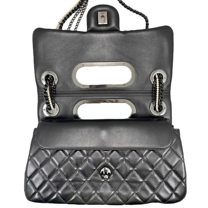 Chanel Pearl Flap Bag Shoulder Bag Handbag Black 2023-24aw (Fall/winter) Black