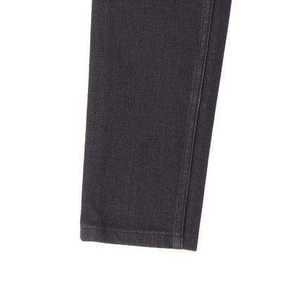 Louis Vuitton Monogram Eclipse Patch Tapered Denim Pants Bottoms Black 27