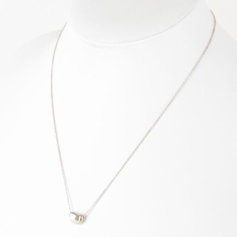 Tiffany & Co [tiffany & Co] Elsa Peretti Mini Beans Necklace Silver 925