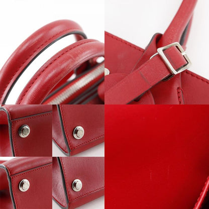 Louis Vuitton City Steamer PM 2WAY Shoulder M51030 Calf Rouge Red Du4165 Ladies