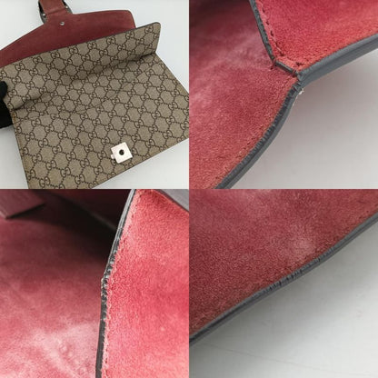 Gucci Dionysus Beige Red And Multicolor PVC Coated Canvas 400249 I023235583