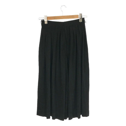 Celine - Phoebe Period Triacetate Pleated Wide Pants - 36 - Black - Women's