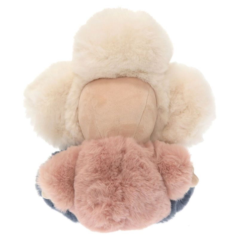 Louis Vuitton Monogram Flower Deux Viviennes Gi0445 Plush Leather Plush White