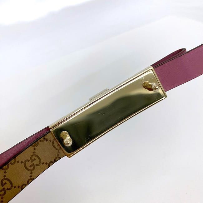 Gucci Waist Belt Pink Interlocking 282247