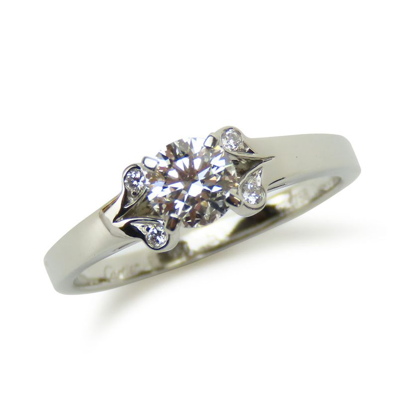 Cartier Ring - Ballerina Ring 51 Pt950 Diamond Approx 4.1g Platinum Jewelry