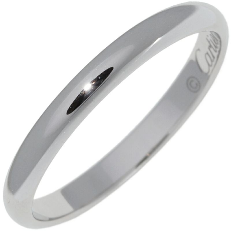 Cartier Ring Pt950 Classic Wedding Ring 1895 Wedding Ring Width 25mm (010in)
