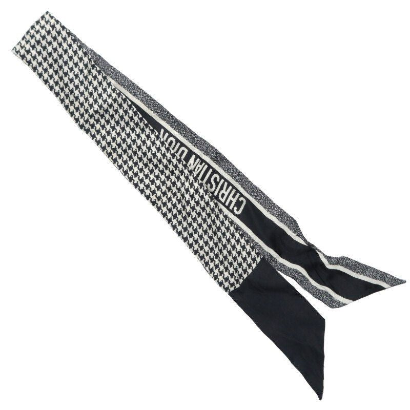 Christian Dior 15mon106i601 Logo Silk Mitzah Scarf Women's U