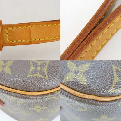Louis Vuitton Shoulder Bag Blois M51221 Monogram Nubuck Brown Crossbody