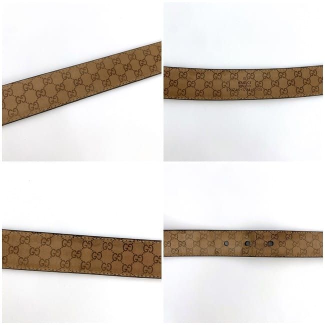 Gucci Belt Black 201766 Ec20330 Excellent Condition 30mm (1.18in)