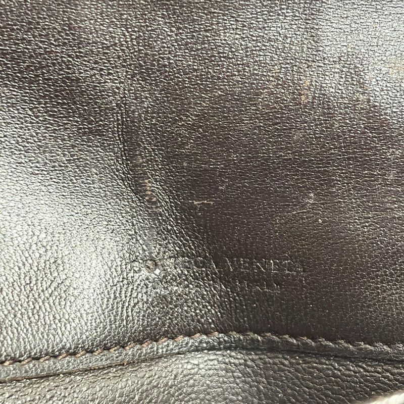 Bottega Veneta Intrecciato 150509 Dark Brown Leather