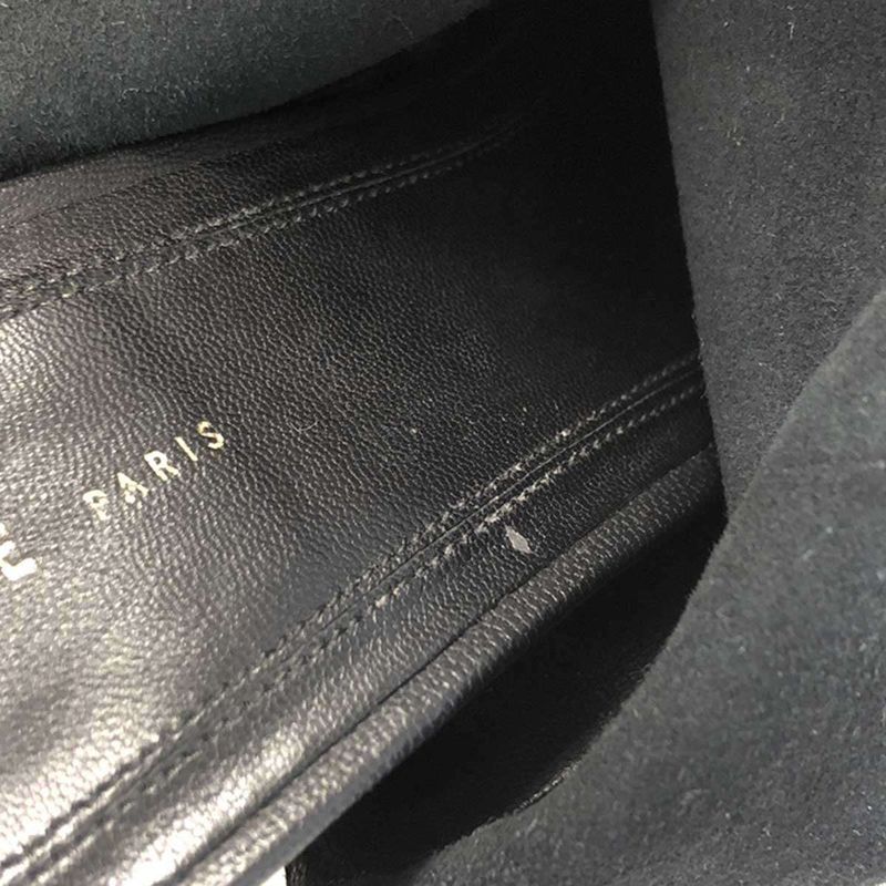 Celine by Phoebe Philo 18ss Wrap Buckles Ankle Boots Black 35.5