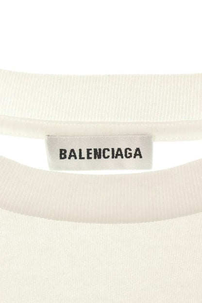 Balenciaga 583224 Tfv63 Front Logo Print T-shirt Women M
