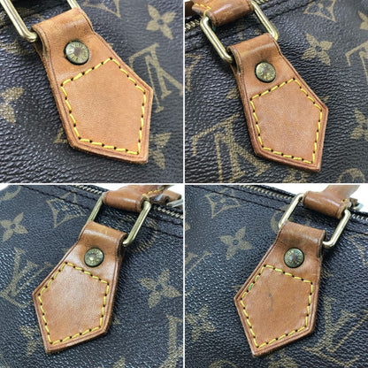 Louis Vuitton Handbag Monogram Speedy 25 Padlock & Key Miss Ing Usable