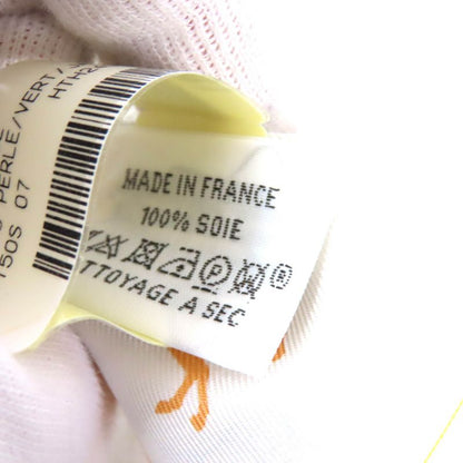 Hermes 064150s 07 Hermes Parade Hermes Parade 100% Silk Gris Pe Lou / Veil/jeann