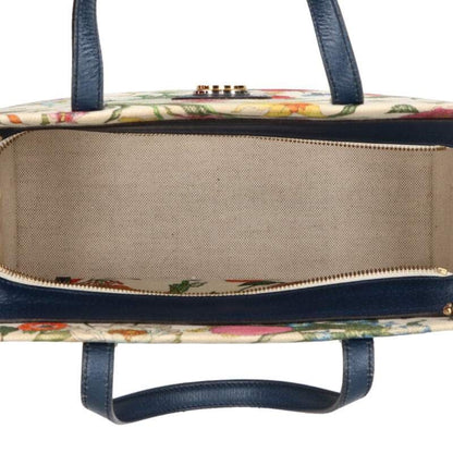 Gucci 550141 2-way Handbag With Flower Design Women