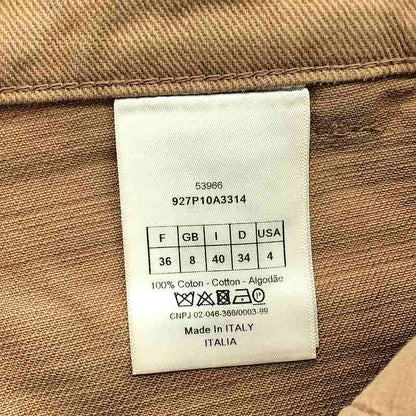 Christian DIOR - Bee Embroidered Denim Pants Denim Pants - 36 - Pink Beige -