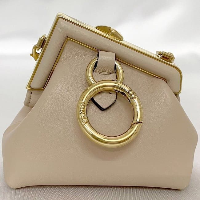 Fendi Charm First Nano Shoulder F22748 Beige