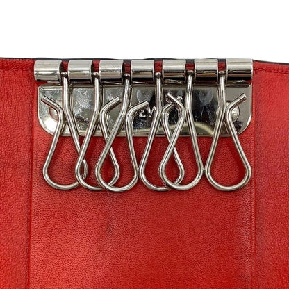 Loewe 6ribbon Key Case Red Repeat Anagram 160.17.010