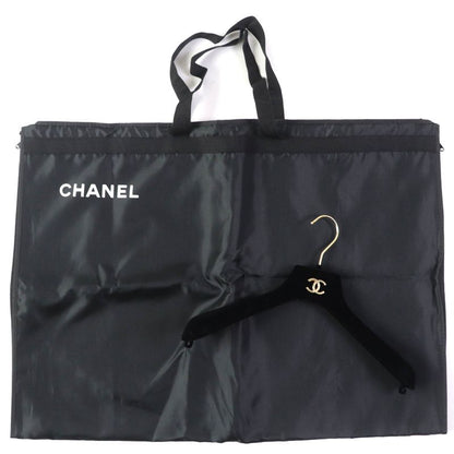 CHANEL P61623k47214 Silk Blend Coco Mark Button Lamé Yarn Sleeveless Knit Dress