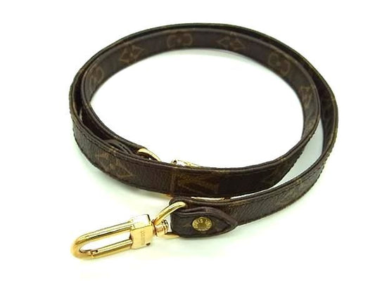 Louis Vuitton Shoulder Strap For Monogram Bag Crossbody Shoulder Strap Brown