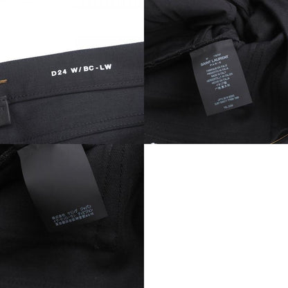 Saint Laurent Paris Denim Pants Size 30 (170 70Y) Black Denim Skinny Pants