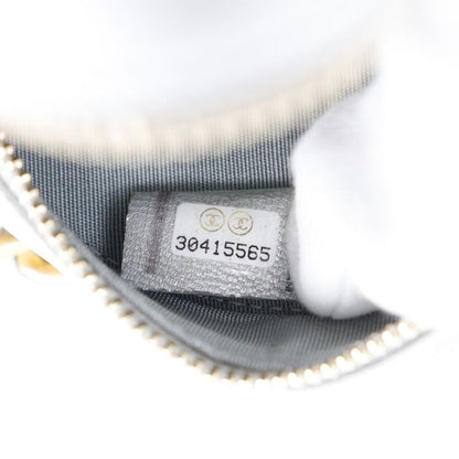 Chanel 19 Chain Clutch Ap0945 Calf Silver Ladies Shoulder Bag