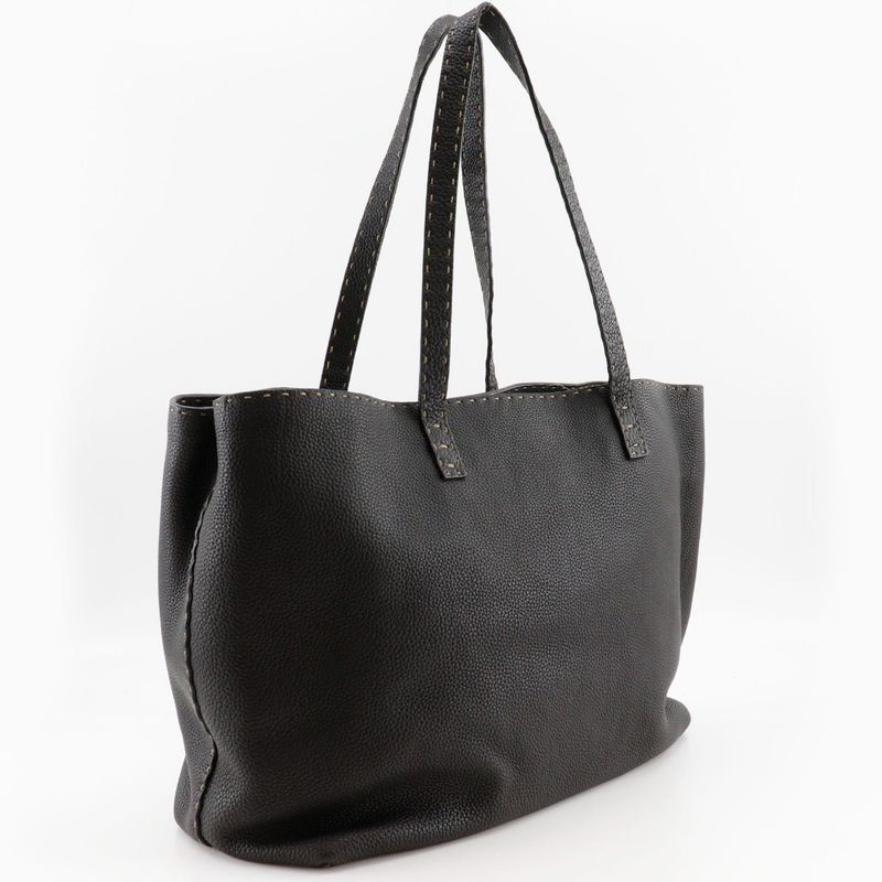 Fendi Selleria 7va282 Leather Brown Unisex Tote Bag