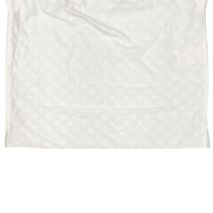 Louis Vuitton Shirt Sleeveless Ruffle Blouse Rw192ww Aqv Fhbl13 Size 34