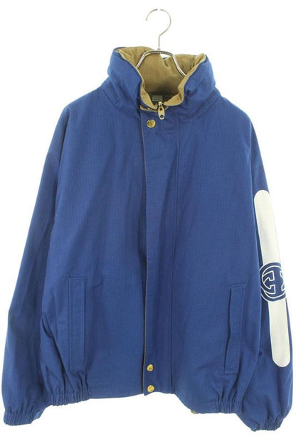 Gucci 20AW 618902 Zaeom Reversible Hooded Bomber Blouson Men's 50