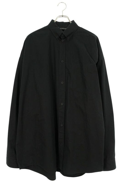 Balenciaga 725377 Tyb18 Back Logo Print Long Sleeve Shirt Men's 3