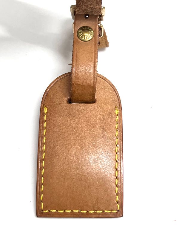 Louis Vuitton Name Tag Poinier Handle Holder 06bs298