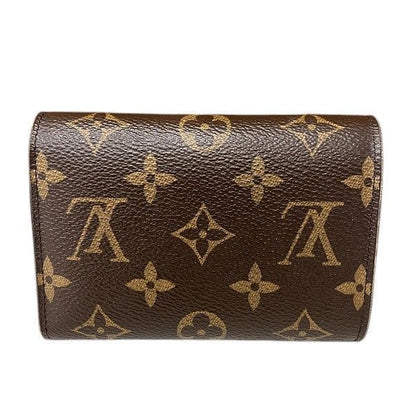 Louis Vuitton Monogram Portefeuille Flower Compact M67504 Trifold Wallet For