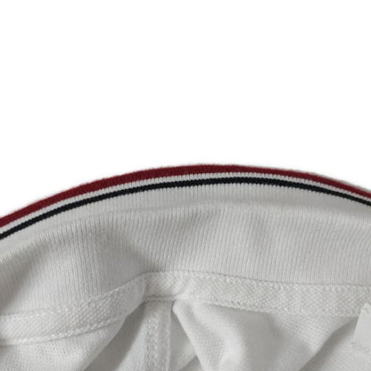 Prada Short Sleeve Polo Shirt Size M Men's - White X Red X Black