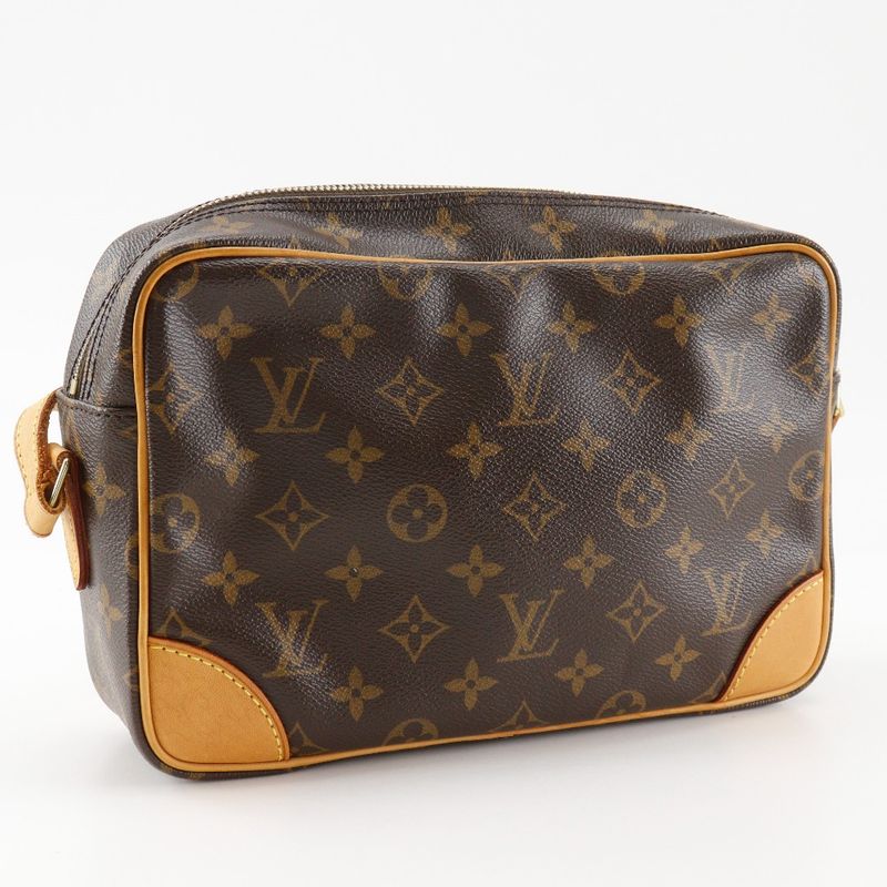 Louis Vuitton Trocadero 27 M51274 Monogram Canvas Brown Mb0047 Unisex Shoulder