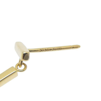 Tiffany & Co T-wire Bar Earrings 18K Yellow Gold 750 Yellow Gold Earring