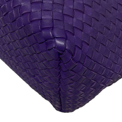 Bottega Veneta Tote Bag Cabas MM Purple Limited Edition Of 750 (361/750) Leather