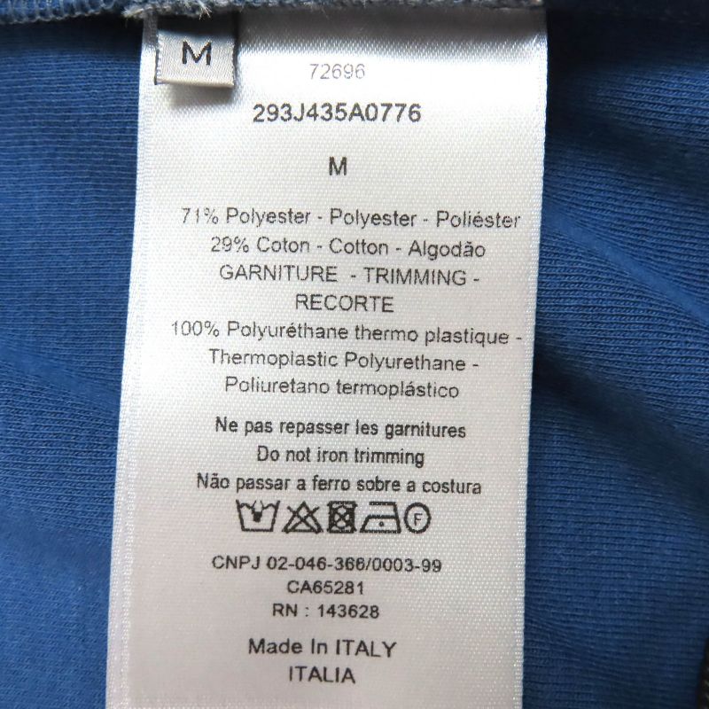 DIOR Homme 293j435a0776 DIOR AND Parley Logo Zip Top Track Jacket Blue M Made