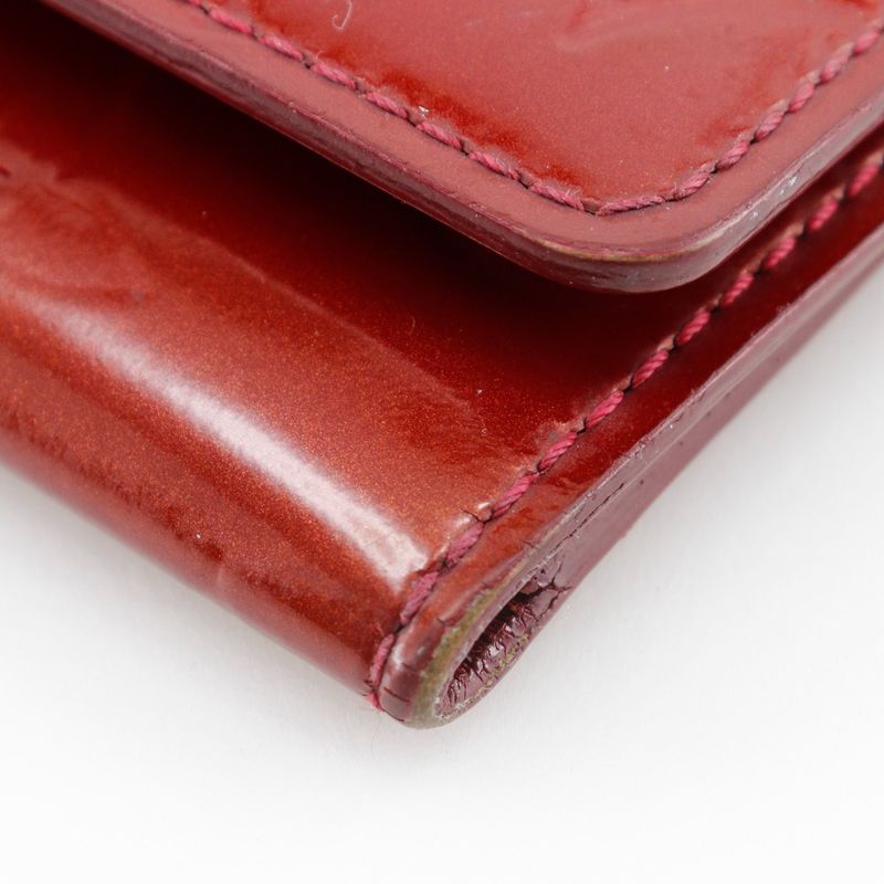 Louis Vuitton Multicles 4 M91976 Monogram Vernis Pomme D'amour Red Ts2112