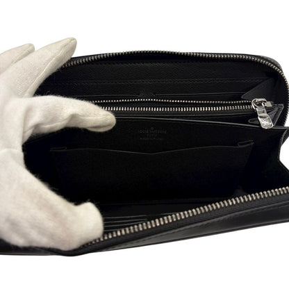 3232 Louis Vuitton Long Wallet Zippy XL M61698 Monogram Eclipse LV Wallet Black
