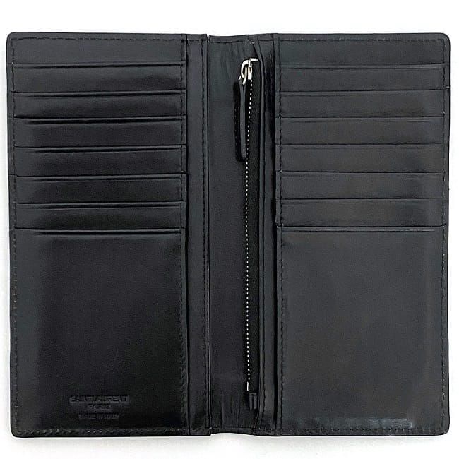 Saint Laurent Folding Long Wallet Ec22840 Black 369303