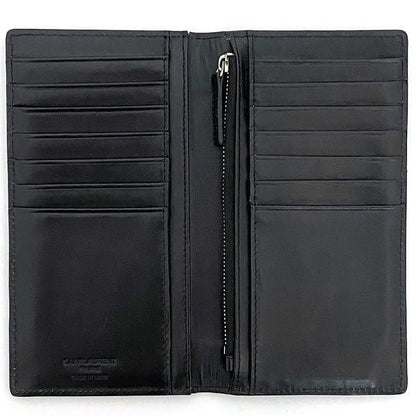 Saint Laurent Folding Long Wallet Ec22840 Black 369303