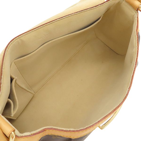 Louis Vuitton Handbag Beverly MM Monogram Canvas Monogram Gold Hardware Brown