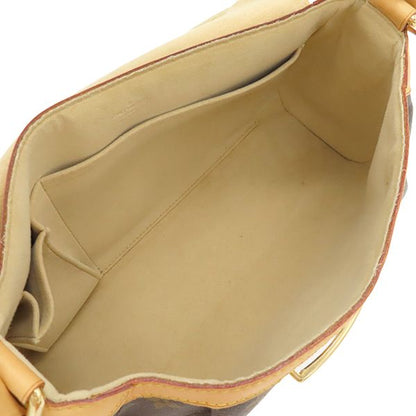 Louis Vuitton Handbag Beverly MM Monogram Canvas Monogram Gold Hardware Brown