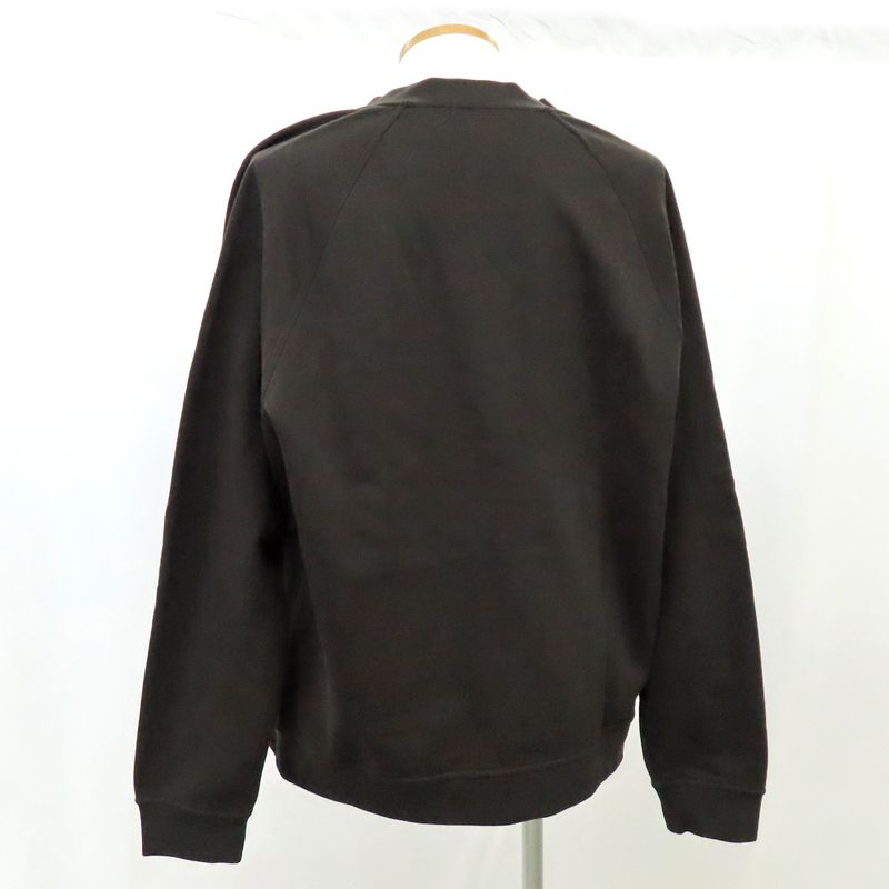 Hermes Cotton Teddy Blouson Jacket H467830ha Serie Button Khaki XL