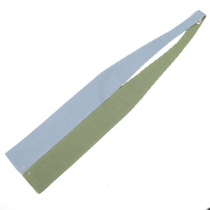 Hermes Cattle Tan Silk My Utah Silk H Motif Bicolor Reversible Knit Tie