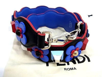 Fendi Strap You Leather Flower For Bag Shoulder Strap Shoulder