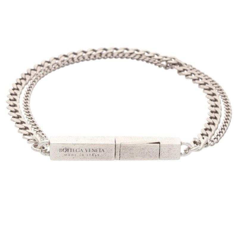 Bottega Veneta Double Chain Bracelet Men's M