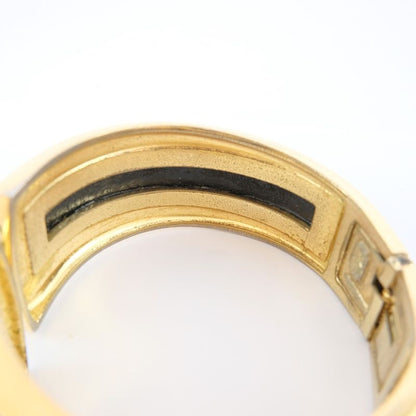 Dior Christian Dior Bracelet Gold Plated Gold Ladies 74.8g Bangle
