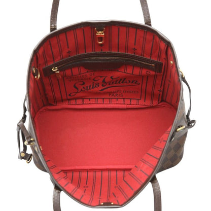 Louis Vuitton N51109 Damier Handbag Neverfull PM Handbag Louis Vuitton Brown
