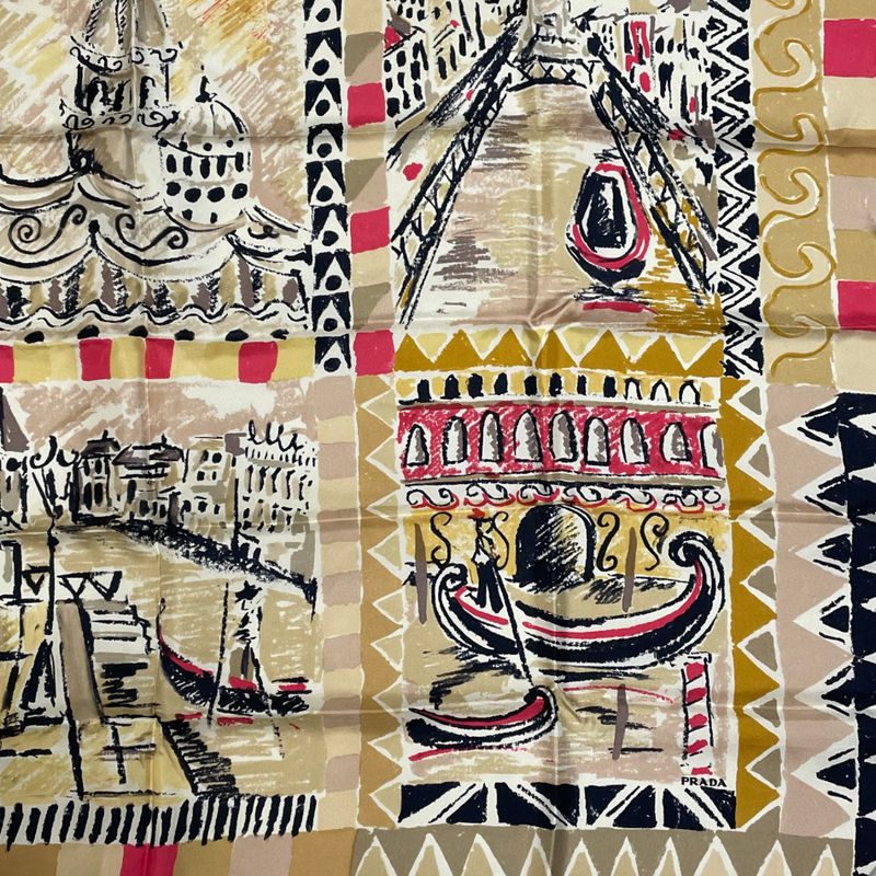 Prada Scarf Multicolor
